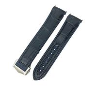 SPAKAMTZTK 19 Mm 20 Mm 21 Mm 22 Mm En Cuir En Caoutchouc Watchband Compatible For Oméga Compatible For La Planète Compatible For La Sangle De Montre De Sport En Nylon En Silicone Océanique bracelet de