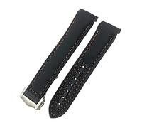 SPAKAMTZTK 19 Mm 20 Mm 21 Mm 22 Mm En Cuir En Caoutchouc Watchband Compatible For Oméga Compatible For La Planète Compatible For La Sangle De Montre De Sport En Nylon En Silicone Océanique bracelet de