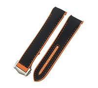 SPAKAMTZTK 19 Mm 20 Mm 21 Mm 22 Mm En Cuir En Caoutchouc Watchband Compatible For Oméga Compatible For La Planète Compatible For La Sangle De Montre De Sport En Nylon En Silicone Océanique bracelet de