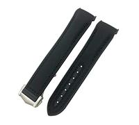 SPAKAMTZTK 19 Mm 20 Mm 21 Mm 22 Mm En Cuir En Caoutchouc Watchband Compatible For Oméga Compatible For La Planète Compatible For La Sangle De Montre De Sport En Nylon En Silicone Océanique bracelet de
