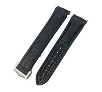 SPAKAMTZTK 19 Mm 20 Mm 21 Mm 22 Mm En Cuir En Caoutchouc Watchband Compatible For Oméga Compatible For La Planète Compatible For La Sangle De Montre De Sport En Nylon En Silicone Océanique bracelet de