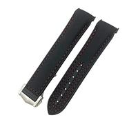 SPAKAMTZTK 19 Mm 20 Mm 21 Mm 22 Mm En Cuir En Caoutchouc Watchband Compatible For Oméga Compatible For La Planète Compatible For La Sangle De Montre De Sport En Nylon En Silicone Océanique bracelet de