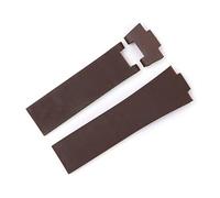SPAKAMTZTK 22 * 10 Mm / 25 * 12 Mm Noir Brun Bleu Étanche En Silicone En Caoutchouc De Rechange De Bracelets Bracelet Ceinture De Bracelet Compatible For Ulysse Compatible For Nardin bracelet de montr