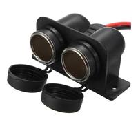 SPAKAMTZTK Prise allume-cigare double trou DC 12-24 V, chargeur de voiture, prise, accessoires, adaptateur secteur Piug briquet