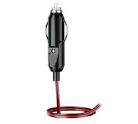 SPAKAMTZTK Prise allume-cigare universelle 12 V/24 V, connecteur mâle for fil 20 A, fusible, for cordon d'alimentation briquet(0.6m)