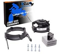SPAL Ventilateur de radiateur original pour modèle 4 temps TPI KTM EXC-F 250 350 450 500 Husqvarna FE GASGAS EC à partir de 2018 à 2023 Kit complet Installation Plug and Play incroyablement facile