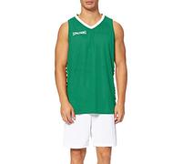 Spalding 300202504_XXL T-Shirt, Vert/Blanc, Homme
