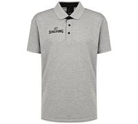 Spalding 300279403_S T-Shirt, Gris, S Homme