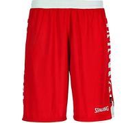Spalding 300502503_M Shorts, Rouge, Blanc, M Homme