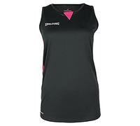 Spalding 4her III Debardeurs Femme Debardeurs Femme Anthra/Pink FR : 2XL (Taille Fabricant : XXL)