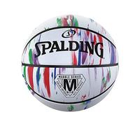 Spalding® Ballon de basketball officiel en caoutchouc marbré