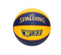 Ballon De Basketball TF 33 Gold Rubber Sz6 Marque : Spalding - 84352Z-Jaune/Bleu - Jaune & Bleu - Taille Taille 6