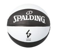 Spalding EUROLEAGUE Team SZ7 Asvel Ballon de Basket-Ball Taille 7 Matériau : Caoutchouc Extérieur antidérapant Excellente adhérence Très résistant