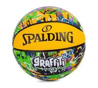 Spalding Graffiti Ball 84374Z, Unisex basketballs, Yellow, 7 EU
