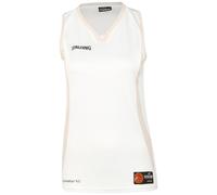 SPALDING Haut de sport 'Jam' beige clair / noir / blanc, Taille S
