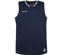 Spalding Homme Move Debardeur, Navy/Blanc, XXL EU