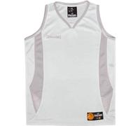 Spalding Jam Basketball Jersey Kids - Blanc / Argent