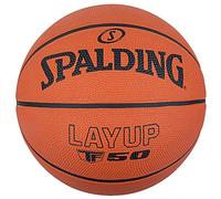 Spalding Layup TF-50 6 Ballon de Basket-Ball pour Adulte Unisexe Orange Taille Unique