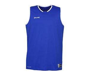 Spalding Move Debardeurs Homme Royal/Blanc FR : XXS (Taille Fabricant : 116)