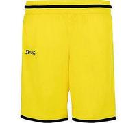 Spalding Move Femme Shorts, limonenjaune/Noir, FR (Taille Fabricant : XL)