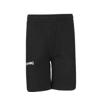 SPALDING Pantalon de sport 'Flow' noir / blanc, Taille 128