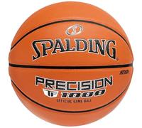 Spalding Precision TF-1000 Ballon de basket unisexe avec logo FIBA 77526Z Orange/noir 7, Orange, 7