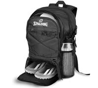 Spalding Sac à dos de football, sac de sport, sac de football avec compartiment pour ballon et chaussures, utilisation pour sacs de sport, basket-ball
