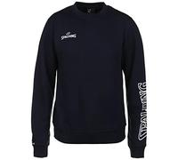 SPALDING - TEAM II CREWNECK - Sweat de basket - Design parfait - Protège du frois efficacement - bleu marine