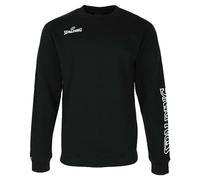 SPALDING - TEAM II CREWNECK - Sweat de basket, Homme, Noir (Noir), FR : XL (Taille Fabricant : XL)