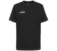 SPALDING - TEAM II T-SHIRT - T-Shirt de Basket - Design parfait - Matière durable - noir - XL