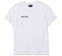 Spalding Tee Maillot Enfant Blanc FR : XXS (Taille Fabricant : 140)