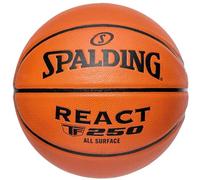Ballon De Basketball React TF 250 Sz7 Marque : Spalding - 76801Z-Orange - Orange - Taille Taille 7