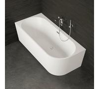 SPALINA Baignoire Semi-îlot Murale Capri Gauche 170x76cm, by