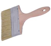 SPALTER A LAQUER 150MM Pinceau Plat Large Poil Manche en Bois Peintre Peinture