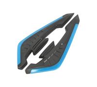 SPAMFAFGHQ 1 Paire Aileron Universel pour Motos Aérodynamique Décoratif Autocollant Dynamique pour Motos Vélos Électriques Scooters Etc(Deep Blue)