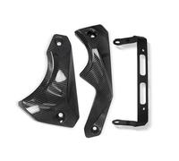 SPAMFAFGHQ Accessoires De Moto Garde-Moteur Et Garde-châssis Carénage Garde-échappement Accessoires De Protection pour GSX 8S GSX8S 2022-2025(Fibre de Carbone)