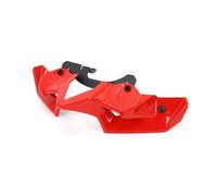 SPAMFAFGHQ Accessoires De Moto Spoiler Avant Naked Winglet Aile Aérodynamique Kits Spoile pour Z900 Z 900 2020 2025 2024 2023(Rouge)