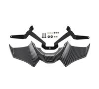 SPAMFAFGHQ Accessoires Moto Aileron Aérodynamique De Sport pour Yamaha MT07 MT-07 SP MT 07 2021 2022 2023 2024 Déflecteur D'aile Avant(Carbon Fiber Look)