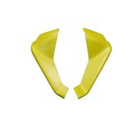 SPAMFAFGHQ Accessoires Moto Becquet Avant Aileron de Vent Couverture pour Aprilia RS660 RS 660 2021-2024 Cône Aérodynamique Carénage Winglets(Matte Gold)