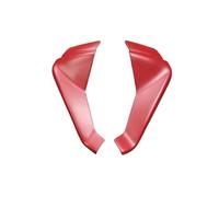 SPAMFAFGHQ Accessoires Moto Becquet Avant Aileron de Vent Couverture pour Aprilia RS660 RS 660 2021-2024 Cône Aérodynamique Carénage Winglets(Matte Red)