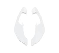 SPAMFAFGHQ Accessoires Moto Carénage D'Aileron Fixe Petit Spoiler Aileron Aérodynamique pour Yamaha YZF R1 YZFR1 YZFR1M 2020-2025(Glossy White)