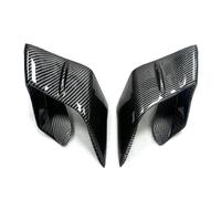 SPAMFAFGHQ Accessoires pour Moto Aile Fixe Pare-Brise Spoiler Aérodynamique pour Yamaha YZF R1 R1M 2015-2024(Carbon Fibre)