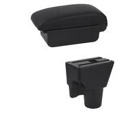 SPAMFAFGHQ Accoudoir Central Avec Porte-gobelet Pour Kia Pour Picanto Accessoire De Décoration Intérieure(C1 Ligne noire)