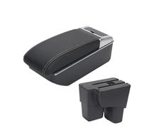 SPAMFAFGHQ Accoudoir Central Pour Kia Pour Pegas Rangement Intérieur Accessoires De Voiture Avec Port USB(White Line)