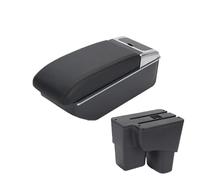SPAMFAFGHQ Accoudoir Central Pour Kia Pour Pegas Rangement Intérieur Accessoires De Voiture Avec Port USB(Black Line)