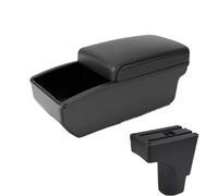 SPAMFAFGHQ Accoudoir Central Universel Pour Datsun GO GO Plus Boîte De Rangement Boîte À Mouchoirs Accessoires De Modification(B2 Black Storage box)