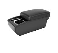 SPAMFAFGHQ Accoudoir Pour N&issan Pour DATSUN MIDO NODO Accoudoir De Voiture Boîte De Rangement Intérieur Retrofit Accoudoir Central(A3 Black white NO USB)