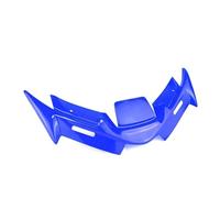 SPAMFAFGHQ Aileron De Motociclette Carénage Avant Couverture Garde-Aile pour Yamaha YZF R15 V4 R15M 2021 2022 2023 Décor Ailerons Accessoires(Bleu)