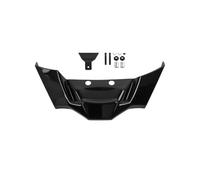 SPAMFAFGHQ Aileron de Motocyclette Aérodynamique Spoiler Aileron Nu Déflecteur Appui Aérodynamique Spoilers pour F 900 R F900R F900 R 2021-2024(Noir Brillant)
