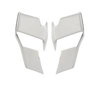 SPAMFAFGHQ Aileron Fixe De Moto pour S1000R M1000R 2021 2022 2023 2024 Aileron Pare-Brise Carénage Avant Spoiler Aérodynamique(Blanc)